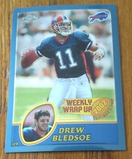 DREW BLEDSOE, 2003 TOPPS CHROME WEEKLY WRAP UP #147