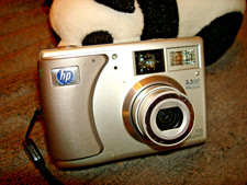 HP PhotoSmart 735 3,2 megapixel fotocamera digitale - argento