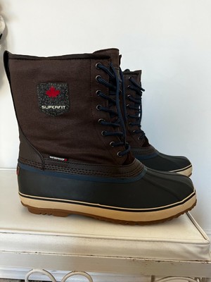 NEW in Box Men's SUPERFIT Jonas Waterprooof Warm Winter Boots Size 10 CANADA