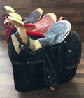 Western Saddle Purse Leather Handbag Bolsa Montura Charra de Piel