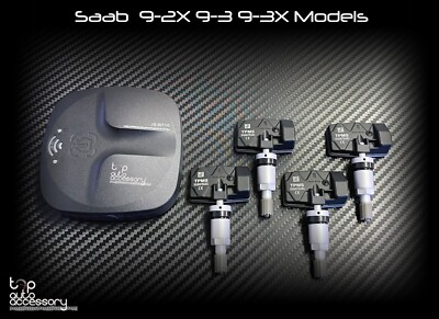 Programmable TPMS Tire Pressure Monitoring Sensor 315 433 MHz for Saab 9-2X 9-3X