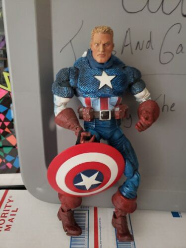 Marvel Legends Icons Captain America Unmasked 2006 Toy Biz 12” Figure T3#23 - Picture 2 of 24