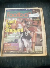 College & Pro Newsworthy Football Magazine 1994 Dec 22 Steve Young Cover