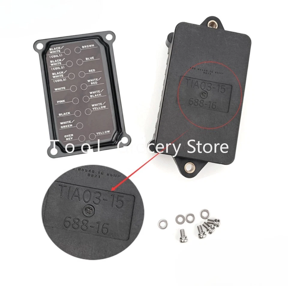 688-85540-16 CDI UNIT Assy for Yamaha 2-Stroke Outboard 75HP 85HP 90HP Motor NEW - Image 4 of 4