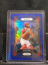 Kyle Teel 2024 Prizm Blue Prizm #187/199 - White Sox
