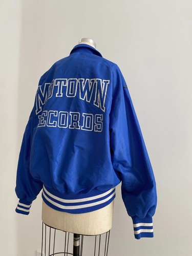⭕ 80s Vintage Motown Records Jacket : soul R&B jazz rap varsity shirt vinyl 70s - Picture 3 of 8