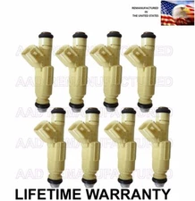 Genuine Bosch Set of 8 Fuel Injectors for Ford Expedition 4.6L OEM
