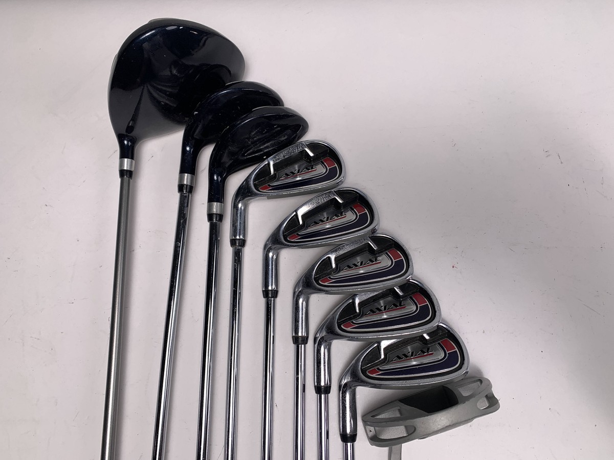 Set Of Diamond Scot Tommy Armour Irons 5-SW Driver 4+5 Wood Hybrid Putter + Bag Set Of Diamond Scot Tommy Armour Irons 5-SW Driver 4+5 Wood Hybrid Putter + Bag