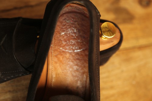 Church's Brown Suede Bit Loafers Driving Shoes Mens UK 6.5 US 7.5 EU 40.5 - Imagen 7 de 9