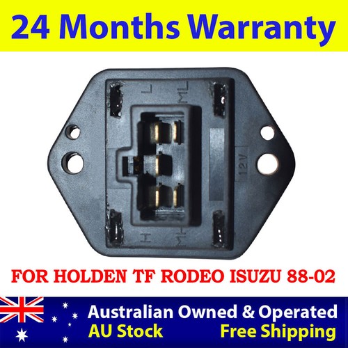 New for Holden TF Rodeo Isuzu Blower Fan Speed Resistor Controller ...