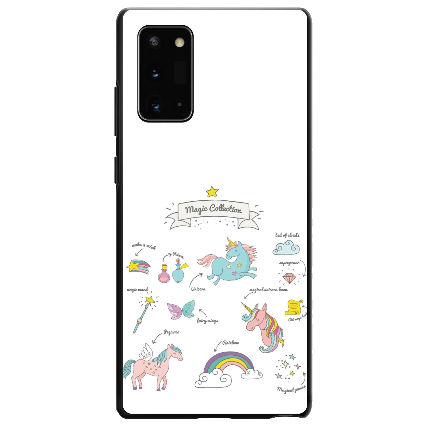 Unicorn Rigid Plastic Cell Phone Cases, Covers & Skins