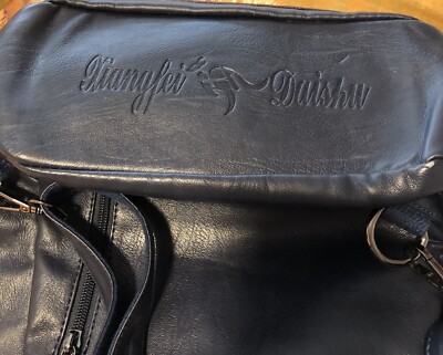 Xiangfei Daishu Navy Blue/Black Kangaroo Backpack Purse | eBay