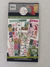   Brand New  The Happy Planner Value Sticker Book Jungle Vibes 778 Pieces