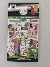 ***Brand New*** The Happy Planner Value Sticker Book Jungle Vibes 778 Pieces