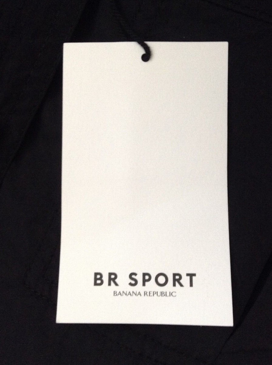 NWTS Banana Republic BR SPORT Oversized Nylon Shirt Small NWTS Banana Republic BR SPORT Oversized Nylon Shirt Small