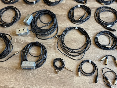 Lote 30+ Cables de altavoz de micrófono de audio profesional para música conectores Neutrik - Imagen 7 de 15