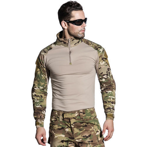 Army G3 Combat Uniform Shirt & Pants Set Military Airsoft MultiCam Camo BDU@1 - Picture 6 of 8