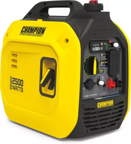 Champion 2,500-W Super Quiet Portable Gas Powered Inverter Generator, Ultralight