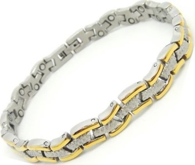 Bracelet Magnétique énergie Santé BIO – 4 En 1, Acier Inoxydable, Pour Arthrite – Neuf