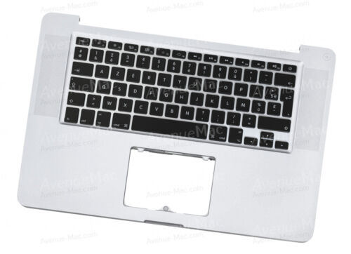 TOPCASE AZERTY FRENCH KEYBOARD CHASSIS FOR MACBOOK PRO 15" A1286 - Picture 1 of 5