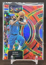 2023-24 Panini Select Kyrie Irving Premier Level Red Ice Card #180 Mavericks