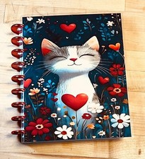 Cat Love Cover Set for use with Classic Happy Planner~