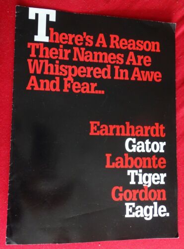 1997 Wheels Predator Poster Sell Sheet (NO CARDS) Dale Earnhardt Jeff Gordon etc - Picture 2 of 5