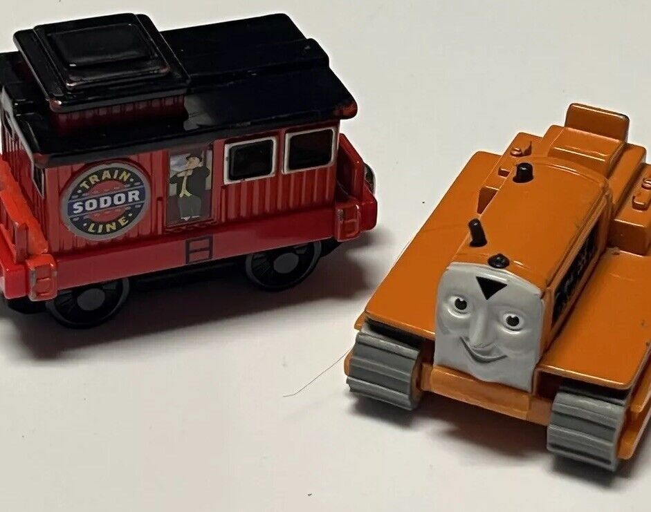 2 Thomas the Train Die-cast: MUSICAL CABOOSE  & Vintage ERTL Terence Tractor