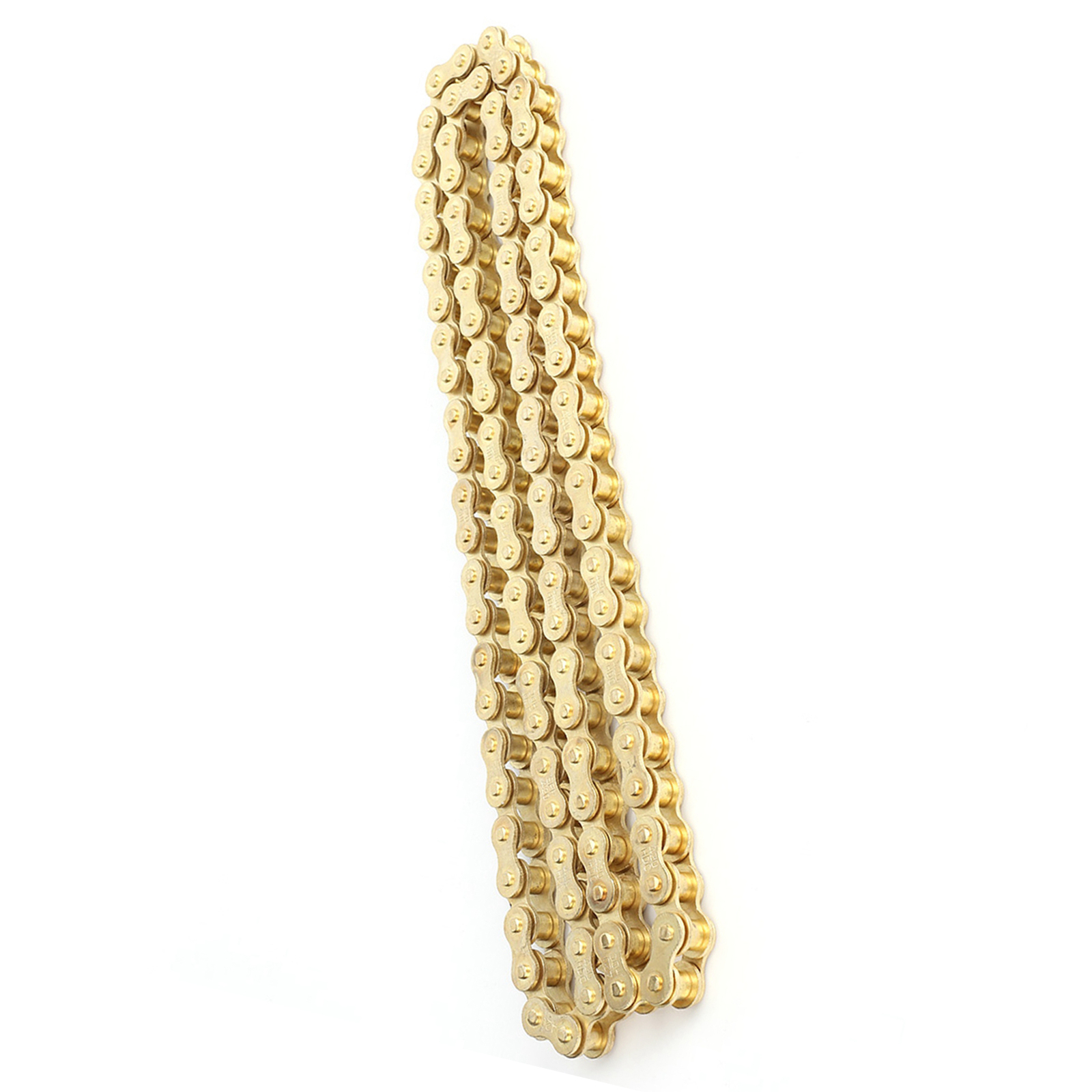 DID 420NZ-110 Gold Motorcycle Chain With Master Link - Non O-Ring Chain For Up To 150cc
