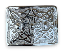 Scottish kilt Belt Buckle Chrome Finish belt Buckle