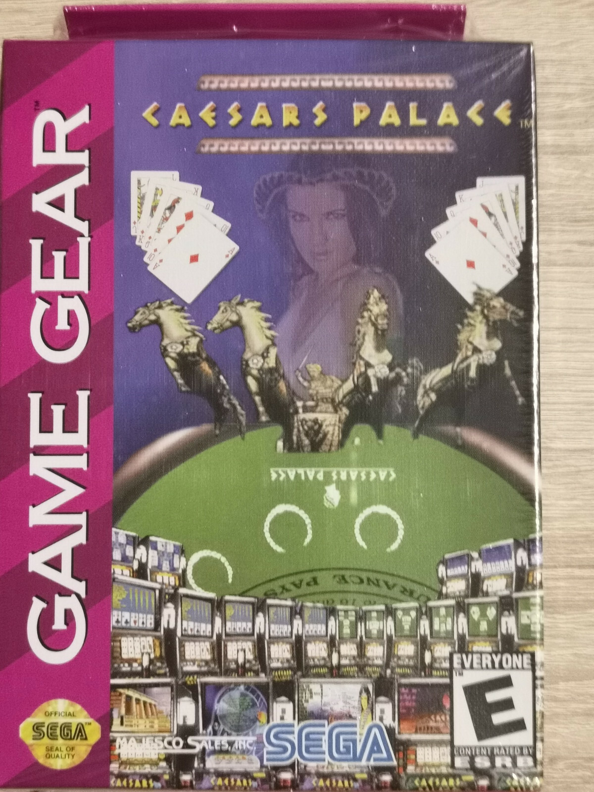 CAESARS PALACE SEGA GAMEGEAR GAME GEAR NEUF BLISTER