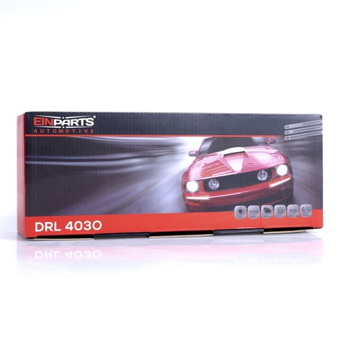 Feux diurnes à LED R87 module marque de contrôle électronique lampe DRL 12V 6000K forme oblique - Photo 4/4
