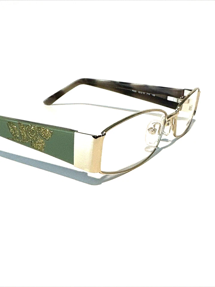 Nuevas Gafas Fendi Mujer Oro 925 Verde 714 Auténticas 53-16-135 con Estuche Foto 4 de 4