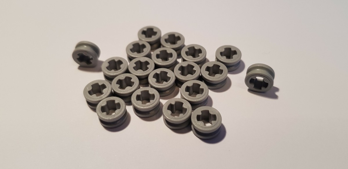 LEGO® 20 x 4265c Achs Stopper hellgrau 4211573 (GB) Technik