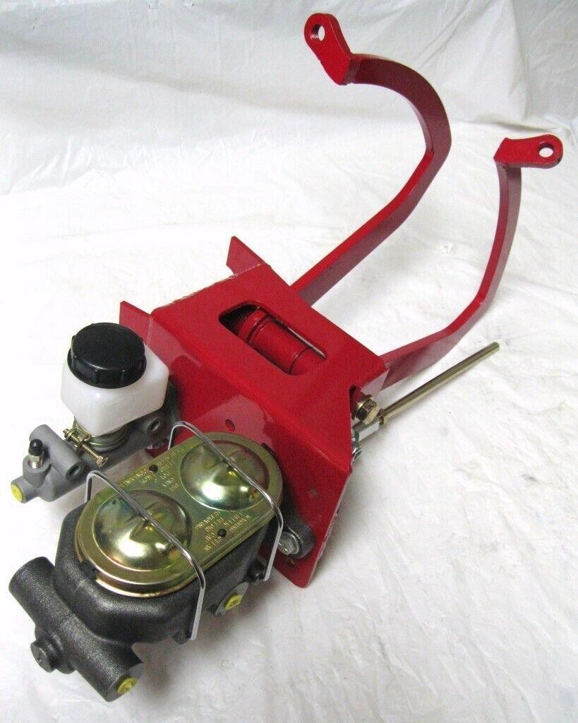 Street Rod Clutch Pedal Assembly Brake Booster Master Cylinder Under