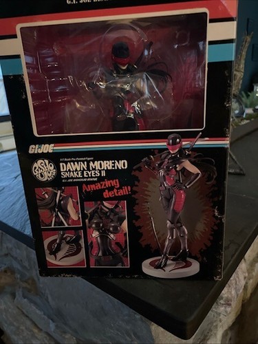 G.I. JOE Bishoujo Dawn Moreno Snake Eyes II 1/7scale PVC Figure SV307 Kotobukiya - Picture 20 of 20