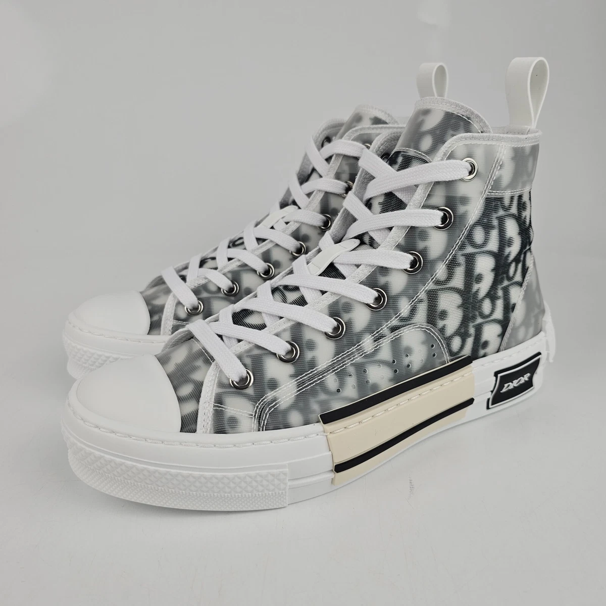 Black and white dior converse Clearance