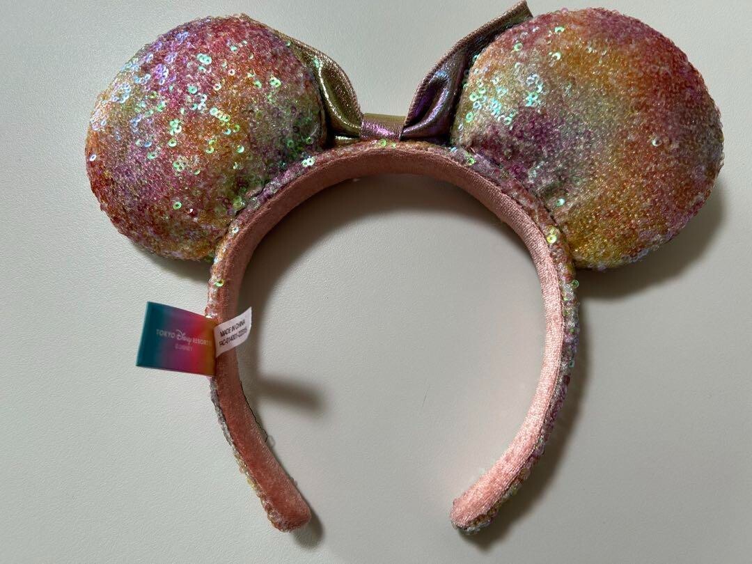 Disney Minnie Ears Headband 40th Dream Go Round Pinkish  display picture 3