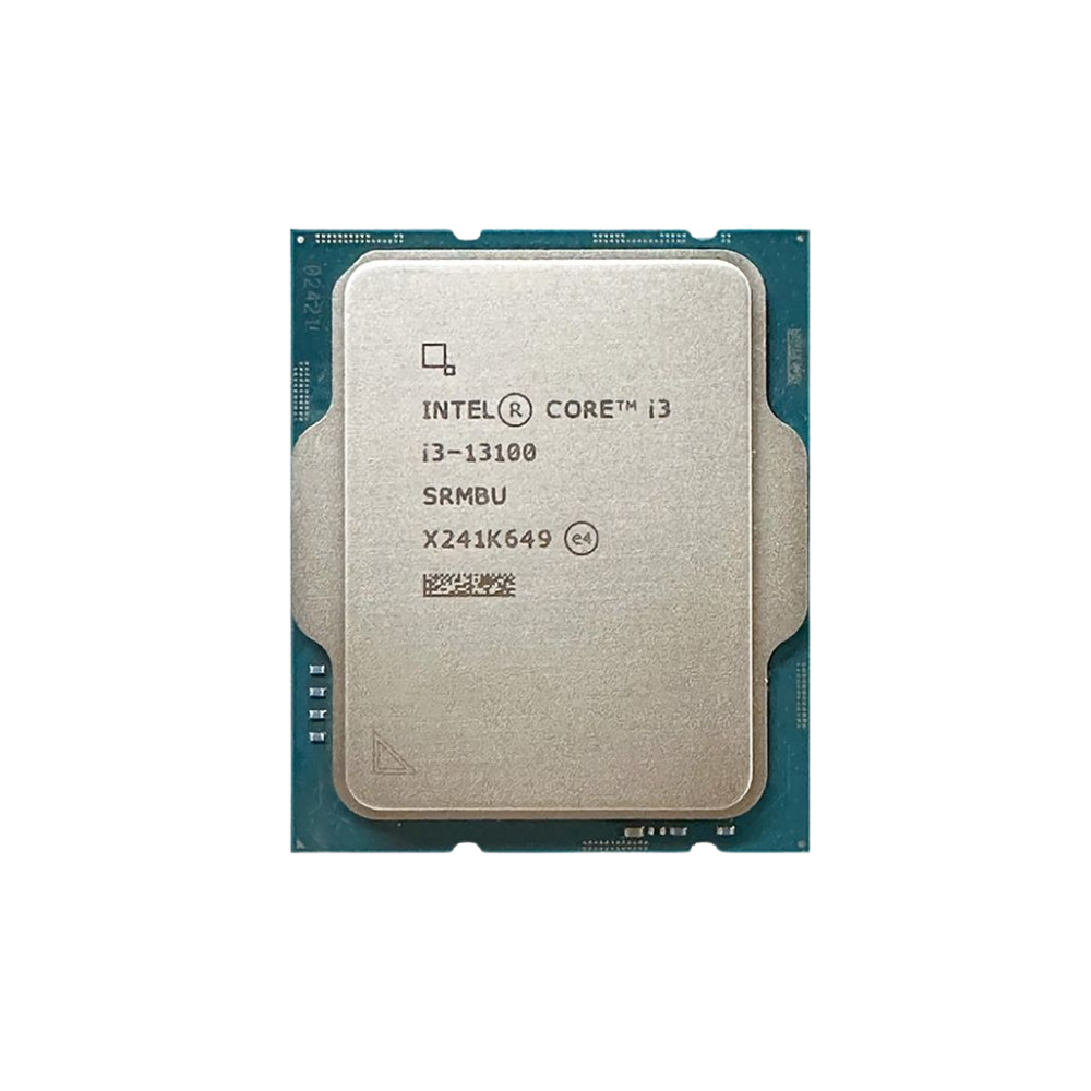 Intel Core i3-13100 CPU - Socket LGA 1700 4 Cores 8 Threads 3.4GHz