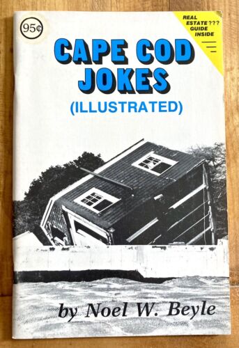 CAPE COD JOKES by NOEL W. BEYLE 1984 *SIGNED* VINTAGE PB w/ REAL ESTATE GUIDE
