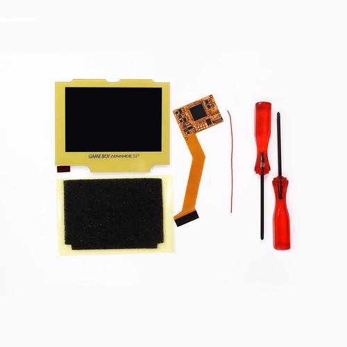 GBA SP V2 IPS Backlight LCD Color Screen Lens Kits For Gameboy Advance SP - Picture 6 of 10