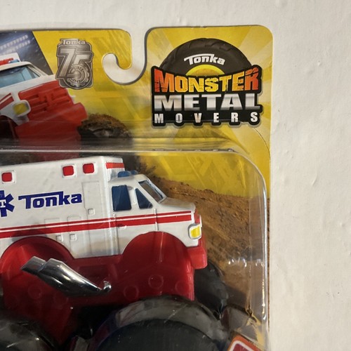 Tonka Monster Ambulance Truck. Metal Movers 3 1/2". NEW. - Picture 3 of 11