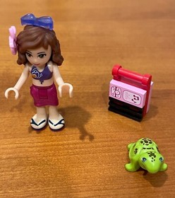 LEGO: Friends #41090 - Olivia's Garden Pool. Complete, but no box.
