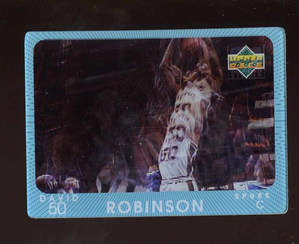 1997-98 UPPER DECK DIAMOND VISION DAVID ROBINSON #24