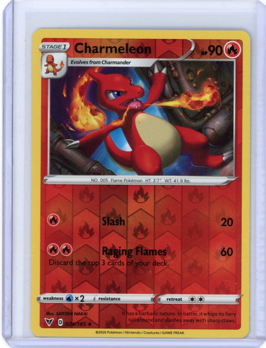 Charmeleon 024/185 Reverse Holo - 2020 SWSH: Vivid Voltage