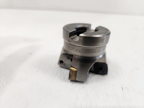 FETTE FCP V12-200AA158-IW 2" DIAMETER FACE MILL 3/4" PILOT 5/16" KEYS - Picture 6 of 7