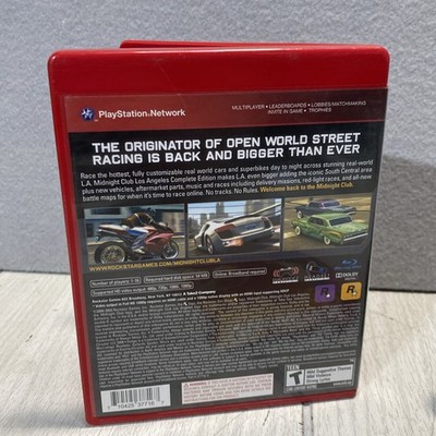 Midnight Club LA Complete Edition PS3 (Sony PlayStation 3) CIB