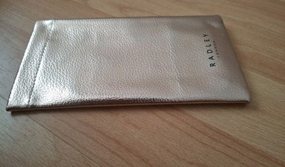 NEU / RADLEY London Sonnenbrillen Brillen Etui Hülle Case Tasche Beutel Rosagold