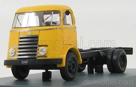 Remolque camión Neo 1:50 Defu Daf A30 1955 amarillo edición extendida modelo de coche Foto 4 de 4