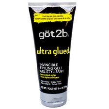 Extra Strong Hold Styling Hair Gel 6 oz